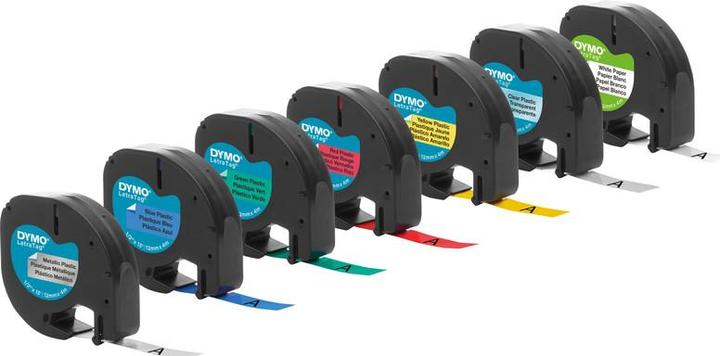 Productafbeelding Dymo S0721660 Kunststofband (1.20 cm, Wit)