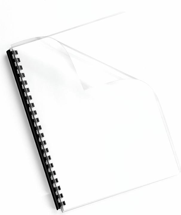 Actual product image Fellowes PVC cover sheets (A4, 200 micron)