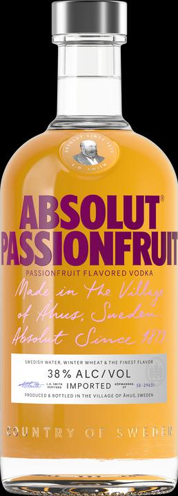 Actual product image Absolut Vodka Passionfruit 0.7 l (1 x 70 cl)