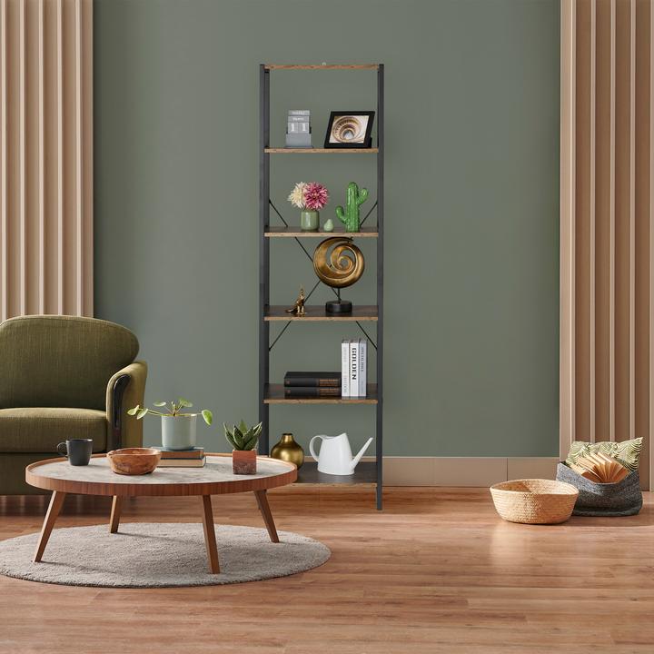 Immagine prodotto Relaxdays Scaffale da-terra (50 x 35 x 180 cm)