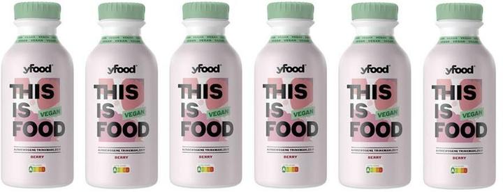 Actual product image YFood Vegan Berry (Berry, 6 x)