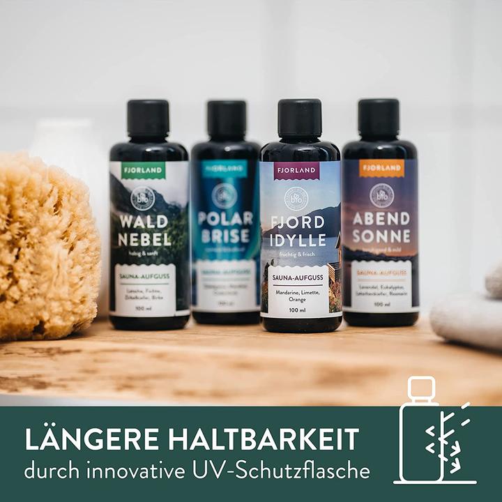 Image du produit Fjorland Set d'infusion pour sauna, 4 x 100ml