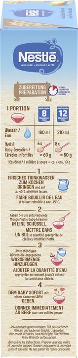 Immagine prodotto Nestlé Latte Porridge Banana Fragola & Cereali Integrali 8 mesi Plv (515 g)
