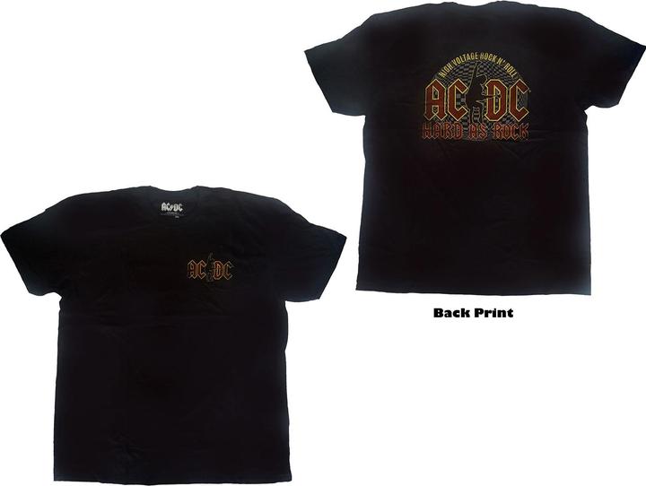 AC/DC Hard As Rock + Back Print