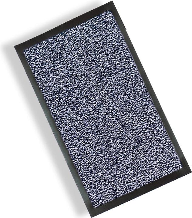 Produktbild Nölle Schmutzfangmatte blau meliert 90 x 150 cm Polypropylenfaser, rutschfester Vinylrücken (150 x 90 cm)