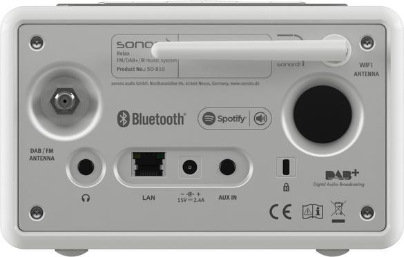 Immagine prodotto Sonoro Relax (DAB, VHF, Bluetooth, WiFi, Radio frequenza (RF))