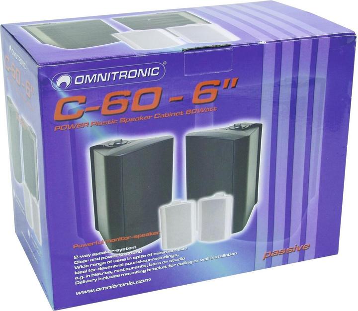Actual product image Omnitronic C-60 (Passive, 1x 50 W)
