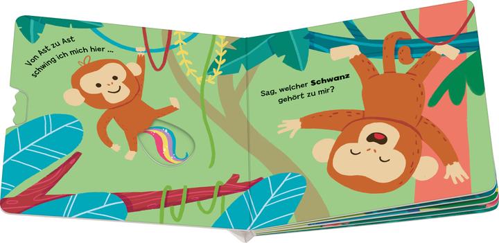 Immagine prodotto Ravensburger Cos'è che scodinzola? Libro gioco da 18 mesi, Libro illustrato, Libro illustrato di cartone (Tedesco)