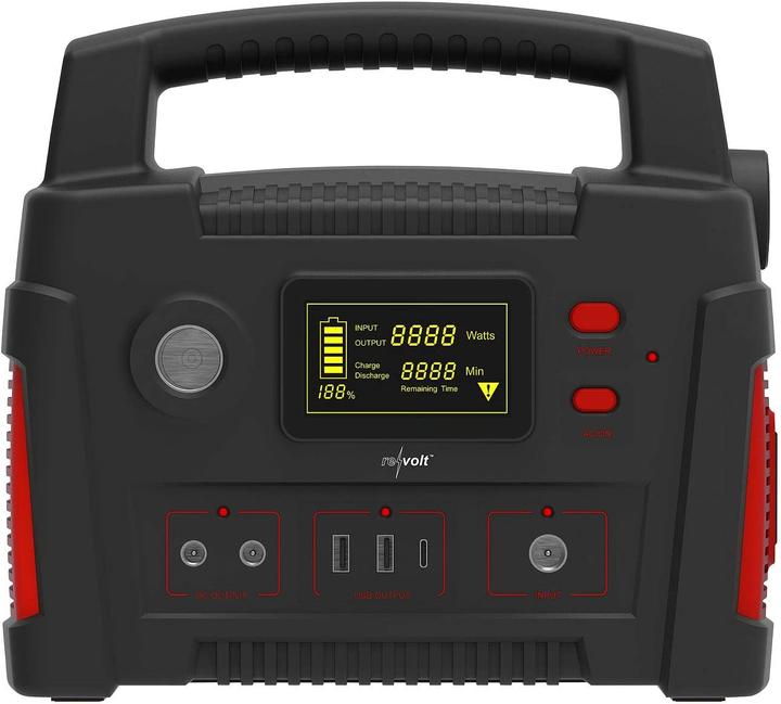 Produktbild Revolt Powerbank & Solar-Konverter (420 Wh, 4 kg)