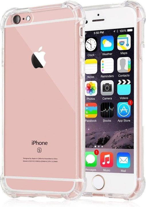 Image du produit Techsuit - Shockproof Clear Silicone - iPhone 5/ iPhone 5s/ iPhone SE - Clear (Apple iPhone 5)