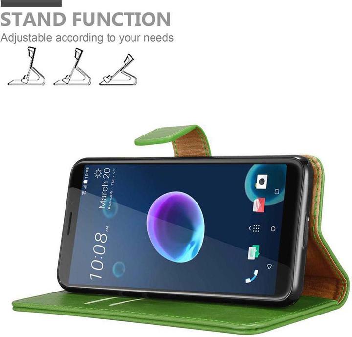 Actual product image Cadorabo Book Luxury Cover (HTC Desire 12)