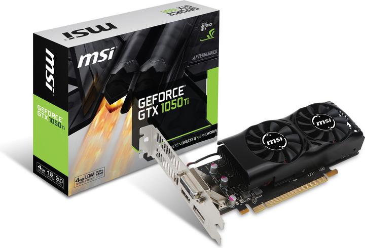 Produktbild MSI GeForce GTX 1050 Ti (4 GB)