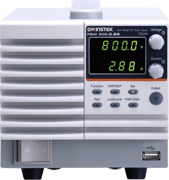 Actual product image GW Instek PSW 800-2.88 Laboratory power supply unit, adjustable 0 - 800 V/DC 0 - 2.88 A 720