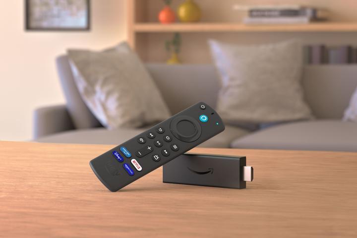 Immagine prodotto Amazon Fire TV Stick (2021) incluso il telecomando vocale Alex (8 GB, Sistema operativo antincendio)