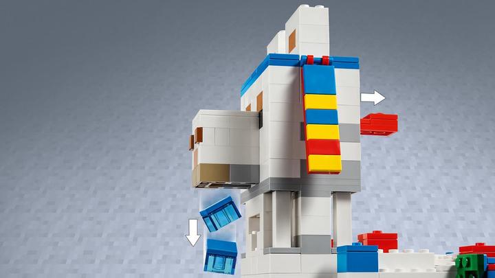 Actual product image LEGO The llama village (21188, LEGO Minecraft)