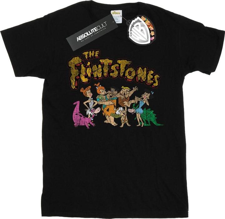 Produktbild The Flintstones Group Distressed TShirt (XL)