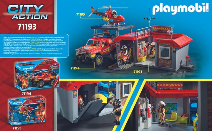 Produktbild Playmobil Mitnehm-Feuerwehrstation (71193, Playmobil City Action)