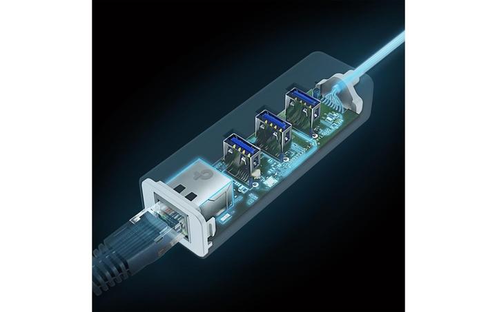 Produktbild TP-Link UE330C (USB 3.0, RJ45 Gigabit Ethernet (1x))