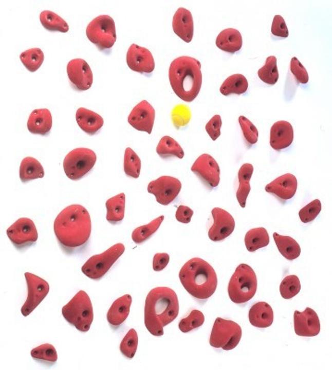 Actual product image Entre Prises Climbing holds Club 3 (Fluo Pink (new mould))