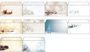 Image du produit Sigel Couvert Snow Star Christmas, 25 pièces (11 x 22 cm, 25 x)