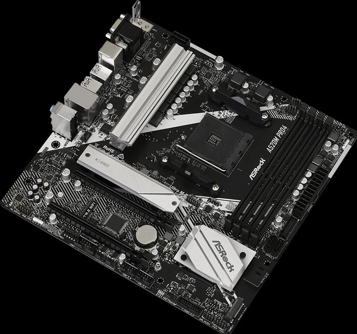 Productafbeelding AsRock A520M Pro4 (AM4, AMD A520, mATX)