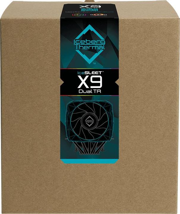Immagine prodotto Iceberg Thermal IceSLEET X9 Dual TR - solo Threadripper (166 mm)
