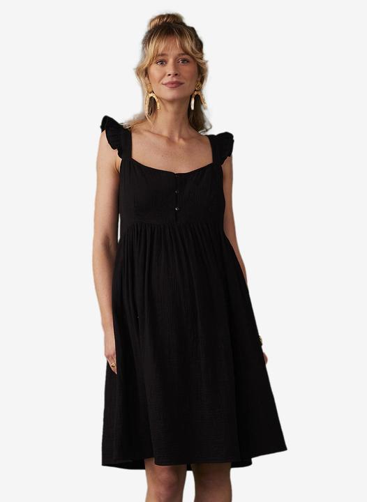 Image du produit Envie de Fraise Robe en mousseline de soie pour la grossesse et l'allaitement (40)
