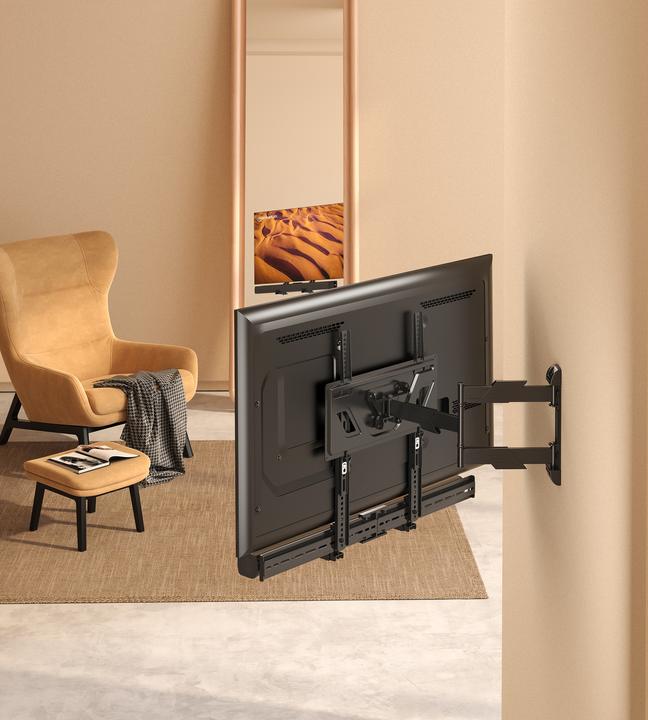 Immagine prodotto Manhattan Staffa universale per Soundbar Montaggio a parete / VESA (1 pz., Installazione a parete, Regolabile in altezza)
