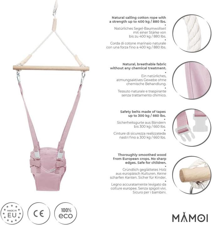 Actual product image Mamoi Babyhopper Swing