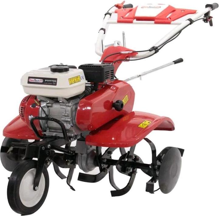GeoTech PGT 700Garden tiller petrol motor hoe85cm tiller