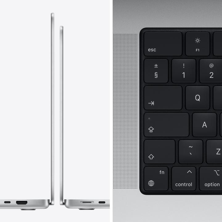 Produktbild Apple MacBook Pro 14 – Late 2021 (14", M1 Pro, 16 GB, 512 GB, DE)
