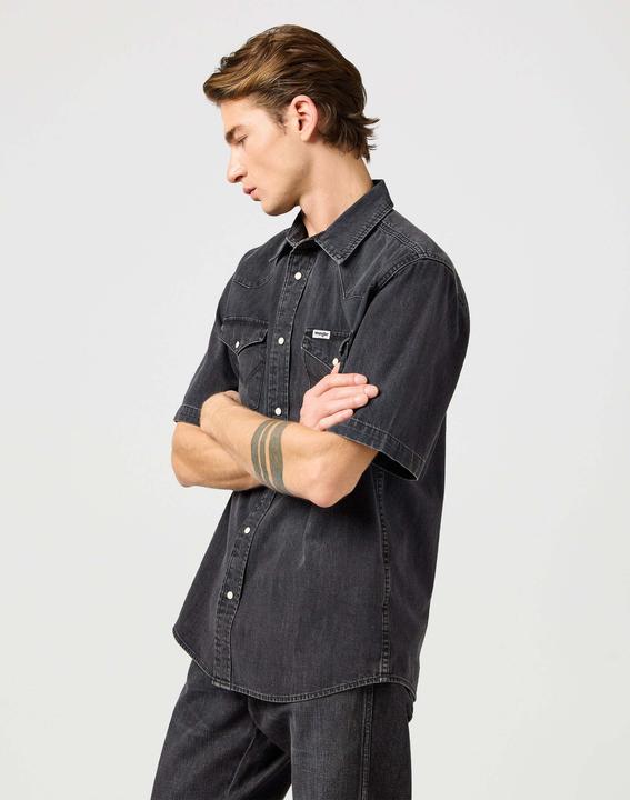 Actual product image Wrangler Jeanshemd Ss Western Shirt (M)