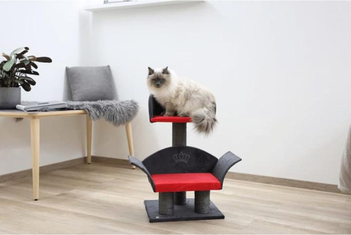 Actual product image Kerbl Lounge Deluxe (70 cm, Grey, Red)