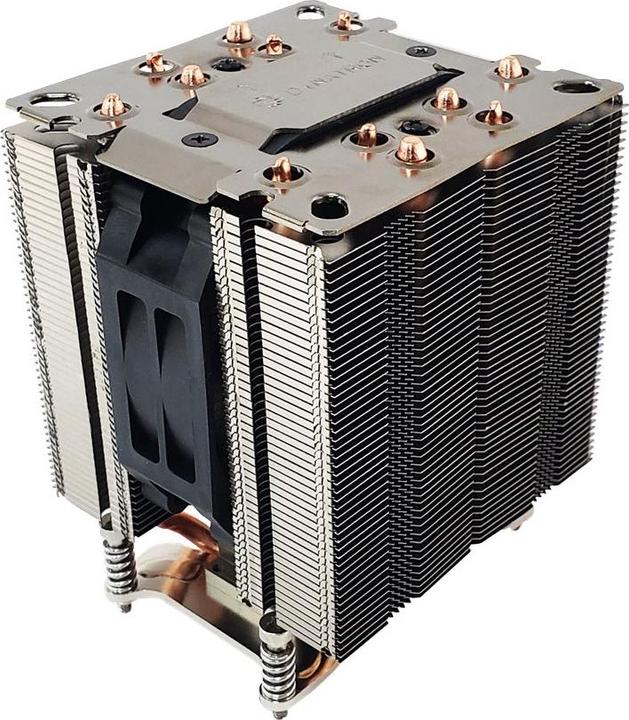 Produktbild Dynatron A49 AMD AM4 AM5 Kuehler 4U Heatpipes mit Aluminiumsockel und Aluminiumlamellenstapel Aktiv (130 mm)