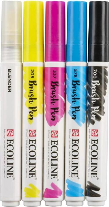 Immagine prodotto Talens Brush Pen Primary (Multicolore, 5 x)