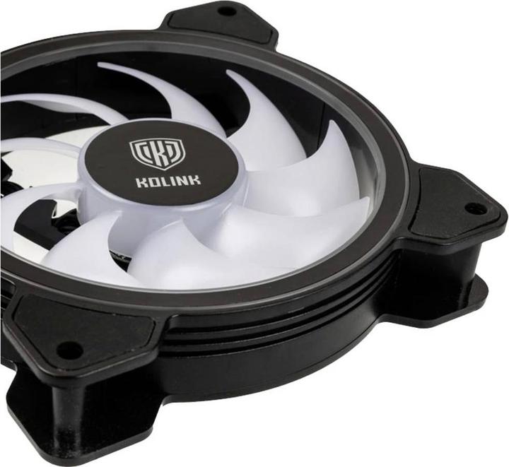 Actual product image Kolink Umbra ARGB LED PWM fan (120 mm, 1 x)