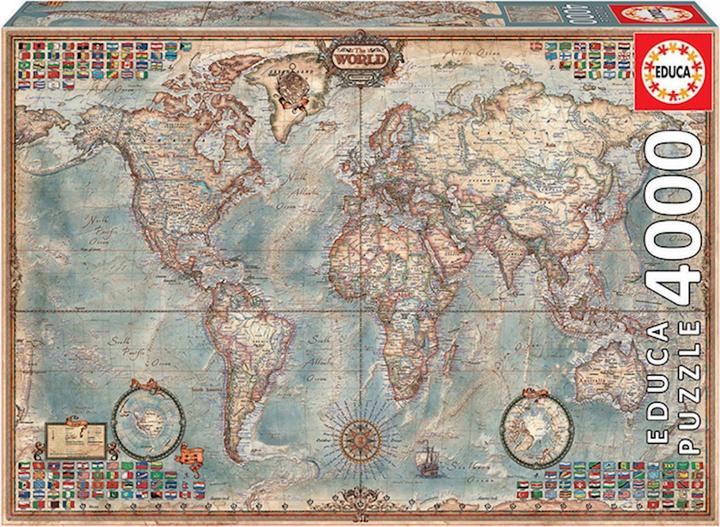 Produktbild Educa Mappemonde (4000 Teile)