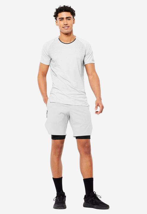 Image du produit Domyos Short homme - Celliant gris (XL)