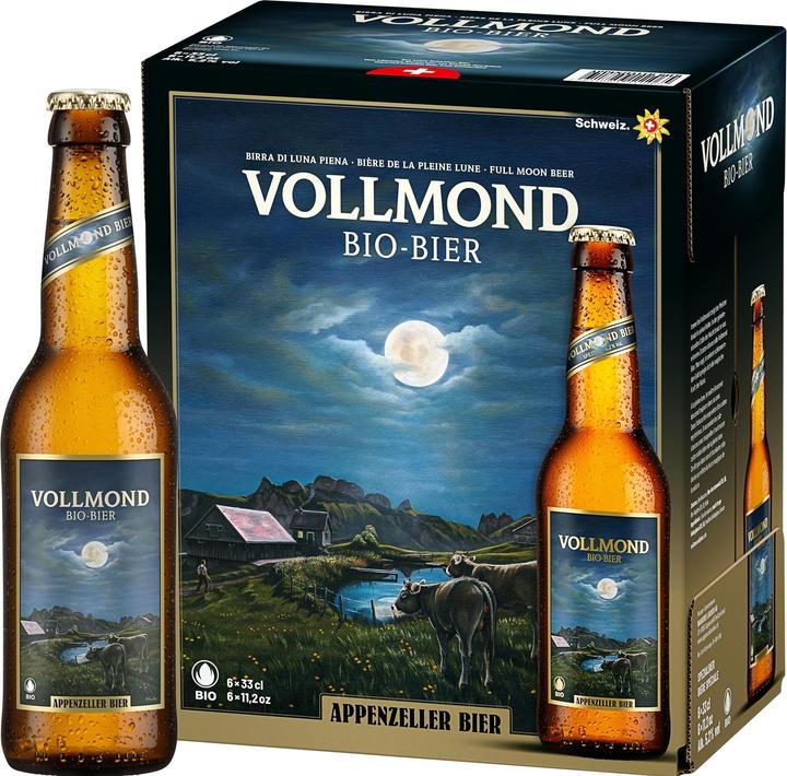 Produktbild Appenzeller Bier Vollmond (6 x 33 cl)