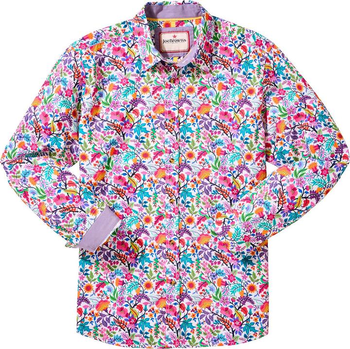 Produktbild Joe Browns Bright Floral Print Long Sleeve Shirt (L)