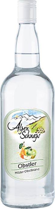 Actual product image Nannerl Alpine schnapps Obstler mild spirit