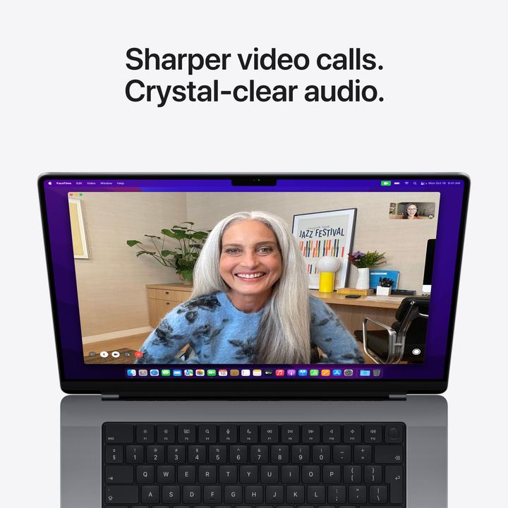 Actual product image Apple MacBook Pro 16 – Late 2021 (16.20", M1 Pro, 16 GB, 1000 GB, DE)