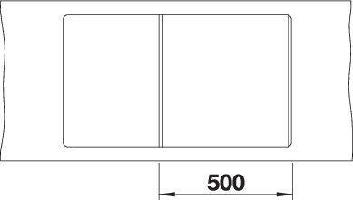 Produktbild Blanco Metra 5 S-F (85 cm, 49 cm)