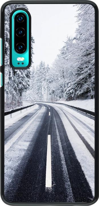 Produktbild PhoneLook Hülle Winter 22 Snowy Road (Huawei P30)