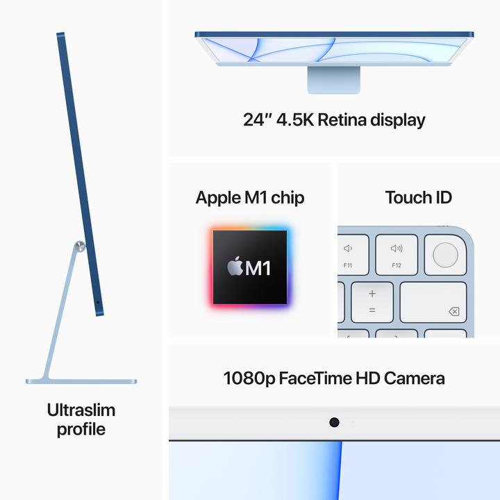 Produktbild Apple iMac (M1, 16 GB, 1000 GB)