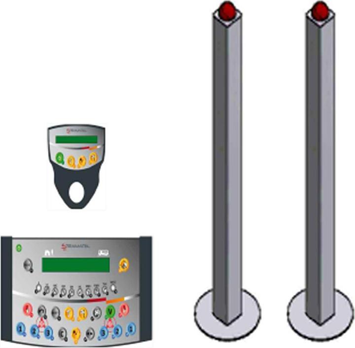 Actual product image Stramatel Team time-out system for new scoreboards
