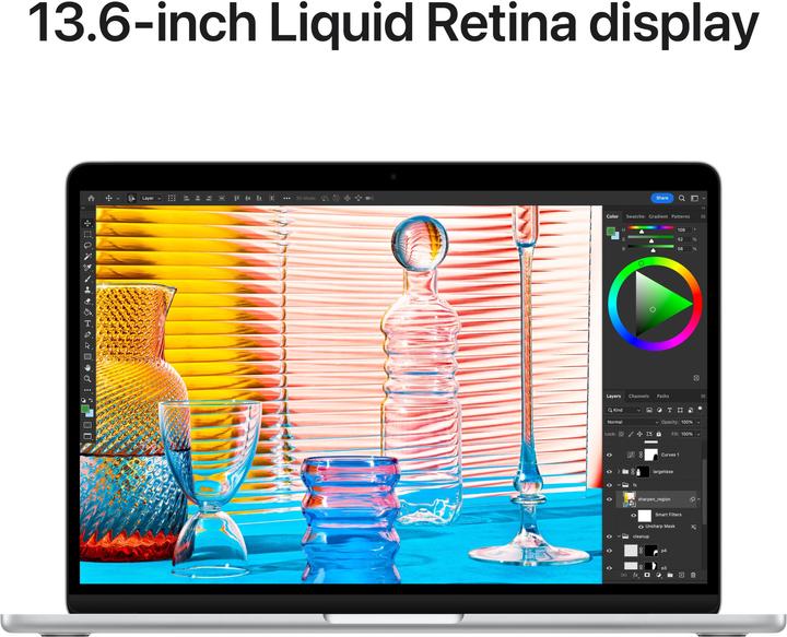 Actual product image Apple MacBook Air – 2022 (13.60", M2, 16 GB, 512 GB, DE)