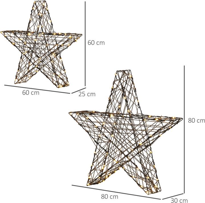 Produktbild Jamb Weihnachtsstern XXL LED 80cm