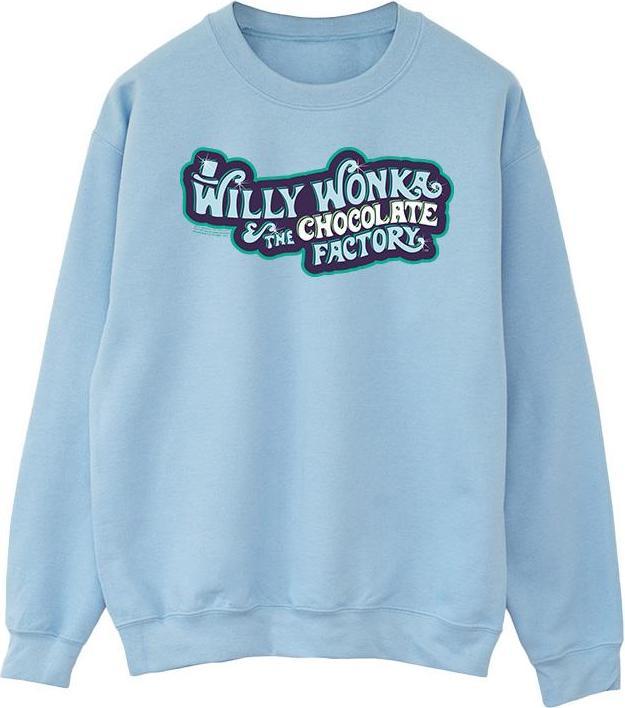 Willy Wonka & the Chocolate Factory Chocolate Factory Logo Sweatshirt