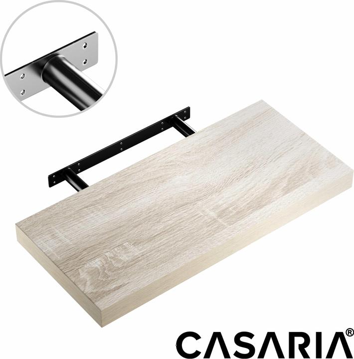 Produktbild Casaria Wandregale (110 x 23 x 3.8 cm)